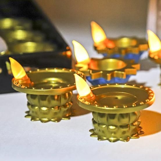 Water Pouring  Diya Led Light